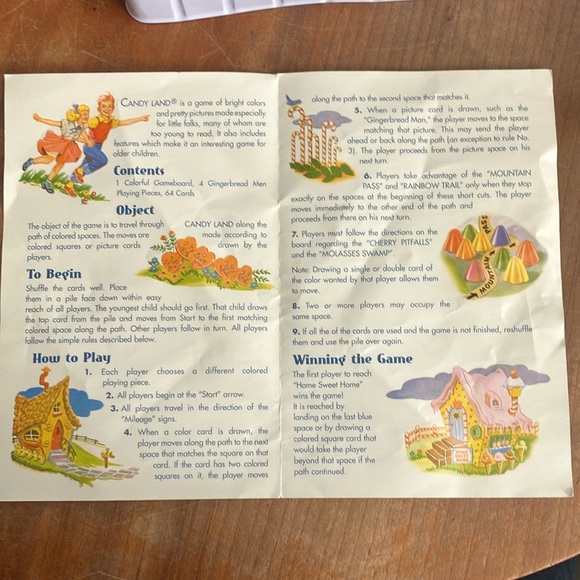 Vintage nostalgia edition Candy Land Board Game in metal tin - Picture 8 of 16